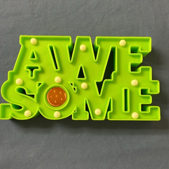 Girl Scout Cookies “awesome” light up sign - Picture 4 of 4